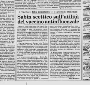 Sabin 1981 La Stampa